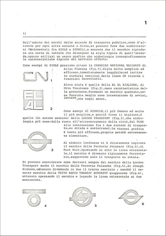 Relazione di Koenig e Segoni, pag.1.