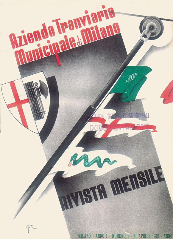 Copertina del primo numero della Rivista Mensile, aprile 1932.