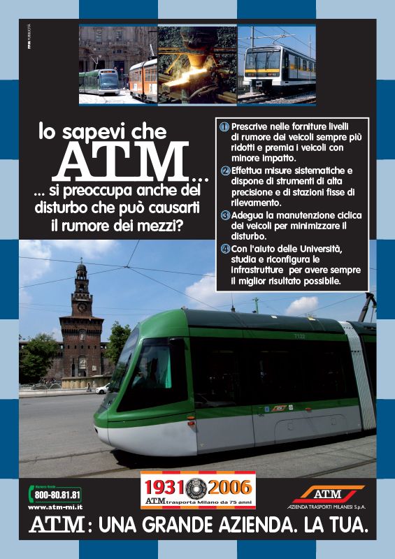 "ATM: una grande azienda. La tua.", 2006 "ATM: una grande azienda. La tua.", 2006