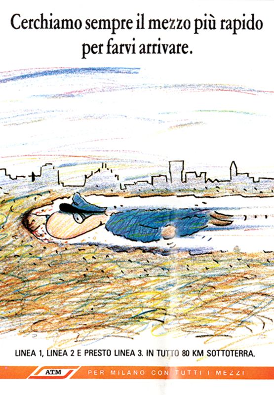 "Per Milano con tutti i mezzi", 1986 "Per Milano con tutti i mezzi", 1986