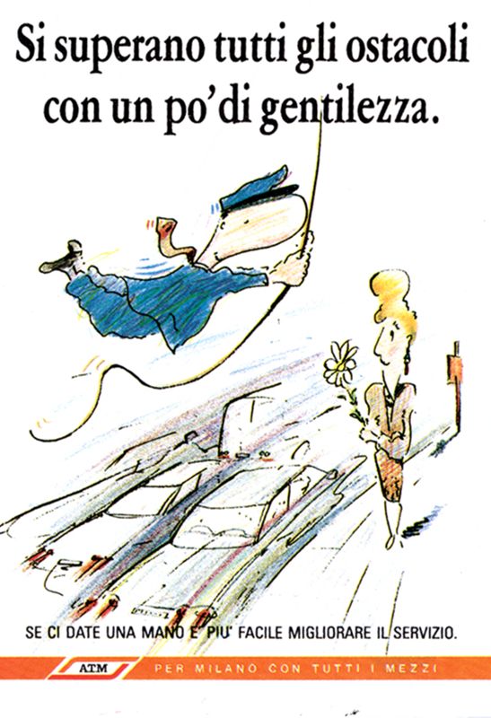 "Per Milano con tutti i mezzi", 1986 "Per Milano con tutti i mezzi", 1986