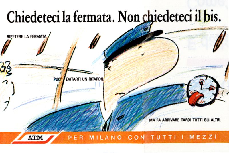 "Per Milano con tutti i mezzi", 1986 "Per Milano con tutti i mezzi", 1986