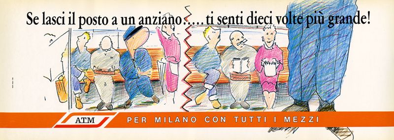 "Per Milano con tutti i mezzi", 1986 "Per Milano con tutti i mezzi", 1986