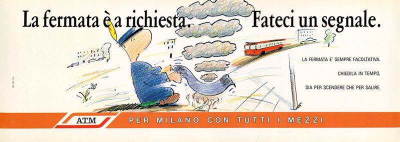 "Per Milano con tutti i mezzi", 1986 "Per Milano con tutti i mezzi", 1986