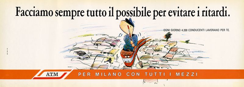 "Per Milano con tutti i mezzi", 1986 "Per Milano con tutti i mezzi", 1986