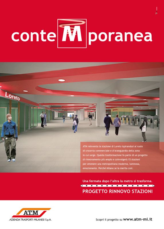 "Progetto rinnovo stazioni", 2008 "Progetto rinnovo stazioni", 2008