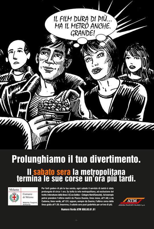 "Prolunghiamo il tuo divertimento.", 2009 "Prolunghiamo il tuo divertimento.", 2009