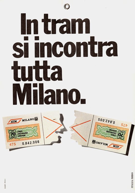 "In tram si incontra tutta Milano", 1977 "In tram si incontra tutta Milano", 1977