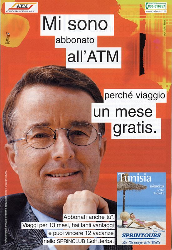 "Mi sono abbonato all'ATM", 2000 "Mi sono abbonato all'ATM", 2000