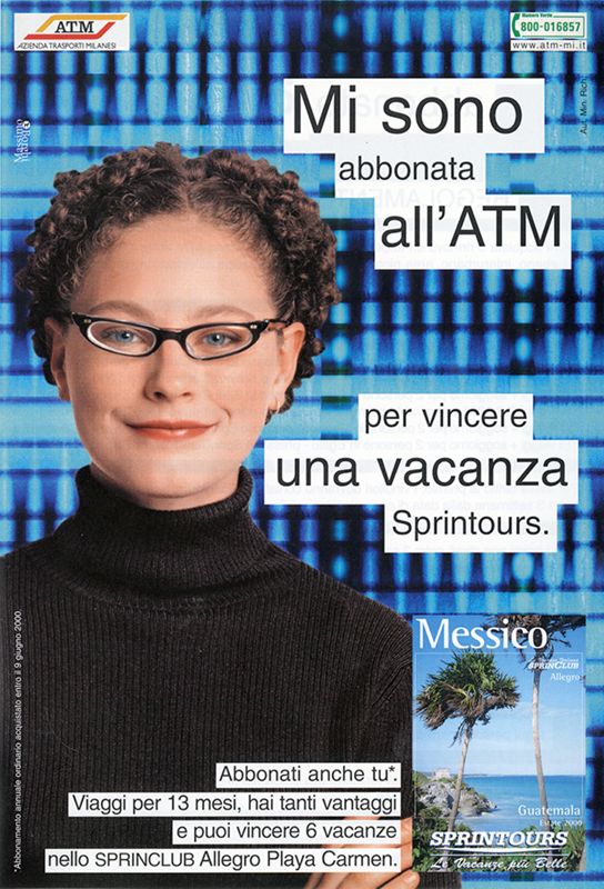 "Mi sono abbonato all'ATM", 2000 "Mi sono abbonato all'ATM", 2000