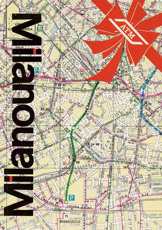"La nuova carta del trasporto pubblico", 1985 - fronte "La nuova carta del trasporto pubblico", 1985 - fronte