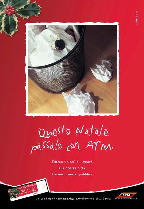 "Questo Natale passalo con ATM.", 2002 "Questo Natale passalo con ATM.", 2002