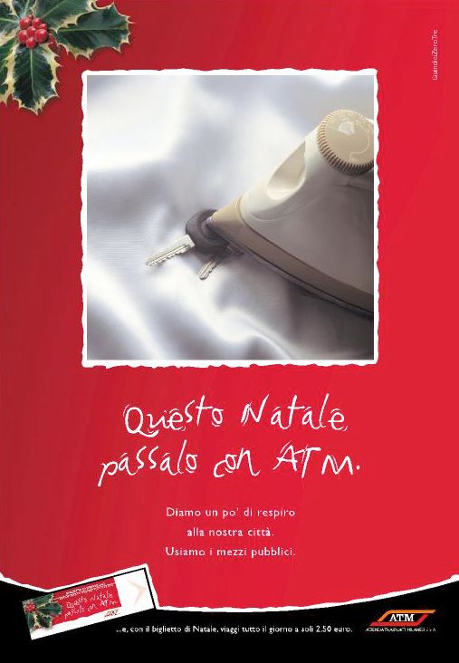 "Questo Natale passalo con ATM.", 2002 "Questo Natale passalo con ATM.", 2002